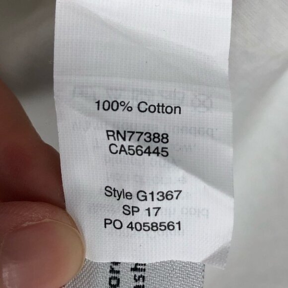 Madewell  White Clean Off the Shoulder Top Size XXS - Picture 6 of 10